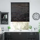 Studio Jet Black Venetian Blind - 25mm Slat