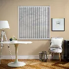Voile Fr Moondust Grey 127mm Vertical Blind