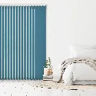 Splash Azure Blue 89mm Vertical Blind