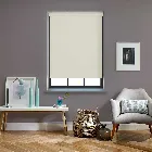 Bella Blackout Paper White Electric Roller Blind