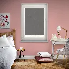 Marlow Blackout Zinc Grey Perfect Fit Roller Blind
