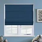 Panama Navy Roman Blind