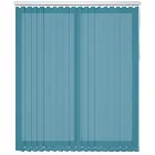 Burst Muted Teal Vertical Blind