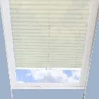 Hampton Cream - Translucent Pleated Skylight Blind