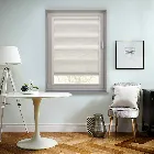 Zambezi 25mm Polar White Real Wood Perfect Fit Blind