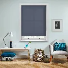 Splash Indigo Blue Roller Blind