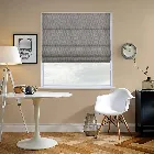 Manhattan Silver Roman Blind