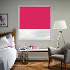 Bella Blackout Lipstick Pink Electric Roller Blind