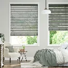 Cosmopolitan Storm Cloud Wooden Blind - 50mm Slat