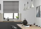 Faux Silk Silver - Roman Blind