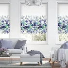 Fairhaven Indigo Blossom Roller Blind