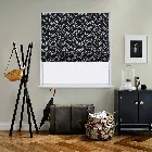 Scandi Spring Noir Roman Blind