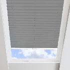 Infusion Solar Concrete Pleated Skylight Blind