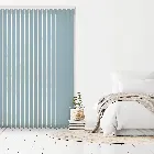 Splash Brittany Blue 89mm Vertical Blind
