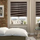 Woodgrain Deep Walnut Venetian Blind - 25mm Slat