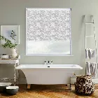 Whitby Blackout Pvc Stone Grey Electric Roller Blind