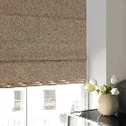 Keswick Cashew Roman Blind With Standard Lining