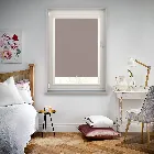 Estella Blackout Taupe Brown Perfect Fit Roller Blind