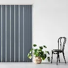 Unicolour Fr Navy Blue 89mm Vertical Blind