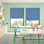 Contract City Admiral Blue Roller Blind