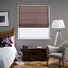 Orient Faux Silk Dusky Rose Pink Roman Blind
