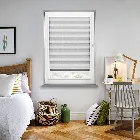 Mirabella Solar Crush Marble White Solar/thermal Perfect Fit Pleated Blind