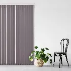 Bella Blackout Fossil Grey 89mm Vertical Blind