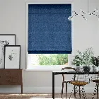 Paleo Linen Blue Azure Roman Blind