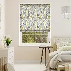 Scandi Ferns Linen Summer Roman Blind