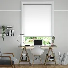 Electric Blackout Titan Pristine White Roller Blind