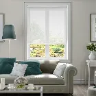 Serenity Cloud White Voile Roller Blind