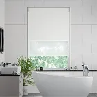 Double Roller Milk White Blind