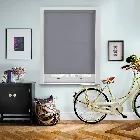 Splash Pewter Grey Roller Blind