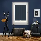 Napa Blackout Navy Blue Perfect Fit Roller Blind