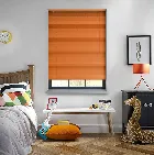 Turin 25mm Brushed Orange Aluminium Venetian