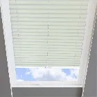 Galaxy Solar Blackout Ecru Pleated Skylight Blind