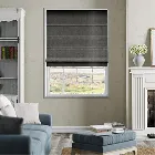 Canterbury Velvet Quartz Roman Blind