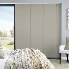 Bella Blackout Taupe Brown Panel Blind