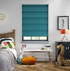 Turin 25mm Brushed Teal Blue Aluminium Venetian