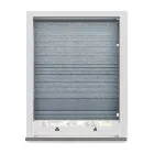Cellular Denim Blue Thermal Pleated Blind