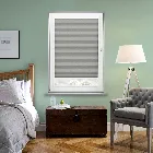 Mirabella Solar Crush Concrete Grey Solar/thermal Perfect Fit Pleated Blind