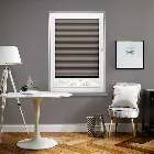 Chateau Blockout Mocha Solar/thermal Perfect Fit Pleated Blind