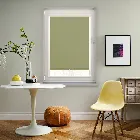 Bella Blackout Moss Green Perfect Fit Roller Blind