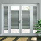 Duoshade Nickel Grey Perfect Fit Thermal Blind