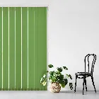 Unicolour Fr Kiwi Green 127mm Vertical Blind