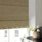 Beverley Fern Roman Blind - Blackout Lining