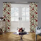 Maple Red Berry Curtain