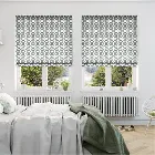 Trellis Steel Roman Blind
