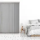 Unishade Blackout Fr Ash Grey 89mm Vertical Blind