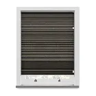 Cellular Blackout Dark Grey Solar/thermal Pleated Blind